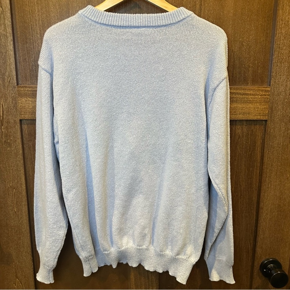 Light Blue Los Angeles Lakers Crewneck Sweater - Picture 3 of 5